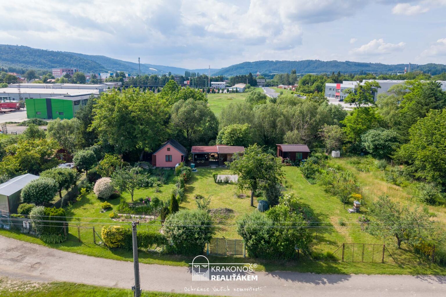 prodej zahrady s chatkou Odry, Sojka 140, KRAKONOŠ reality